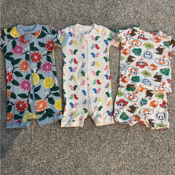Colorful Baby Rompers Set - Picture 1 of 4